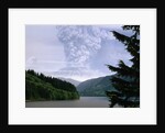 Mount St. Helens Erupting by Anonymous