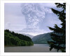 Mount St. Helens Erupting by Anonymous