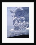 Mount St. Helens Erupting by Anonymous