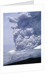 Mount St. Helens Erupting by Anonymous