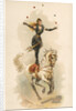 At the Circus Postcard by Anonymous