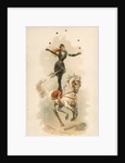 At the Circus Postcard by Anonymous