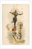 At the Circus Postcard by Anonymous