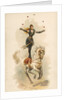 At the Circus Postcard by Anonymous