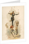 At the Circus Postcard by Anonymous