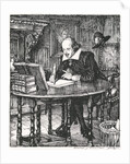 Illustration of William Shakespeare by Edmund J. Sullivan