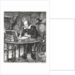 Illustration of William Shakespeare by Edmund J. Sullivan