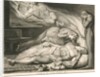 Death of the Strong Wicked Man by William Blake