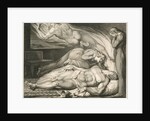 Death of the Strong Wicked Man by William Blake