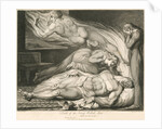 Death of the Strong Wicked Man by William Blake