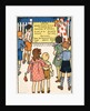 Illustration of Children Going to a Circus by Florence Hoopes