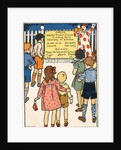 Illustration of Children Going to a Circus by Florence Hoopes