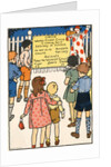 Illustration of Children Going to a Circus by Florence Hoopes