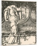 Illustration of the Lady of Shalott by William Holman Hunt