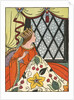 Book Illustration of the Queen in the Ebony Window by Bess Livings