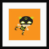 El Frijole's Flying Kick by Anonymous