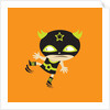 El Frijole's Flying Kick by Anonymous