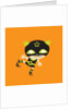 El Frijole's Flying Kick by Anonymous