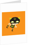 El Frijole's Flying Kick by Anonymous
