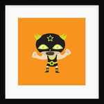 El Frijole Flexing His Muscles by Anonymous