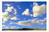 Cumulus Clouds Floating Above Prairie in the Fall by Anonymous