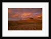 Oregon Buttes in Red Sunrise Glow by Anonymous