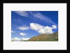 Clouds and Sky Above Mountains by Anonymous