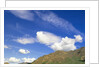 Clouds and Sky Above Mountains by Anonymous