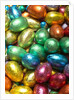 Colorful Chocolate Eggs by Anonymous