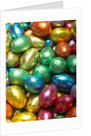 Colorful Chocolate Eggs by Anonymous