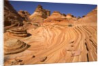 Red Sandstone Buttes and Layers in Desert by Anonymous