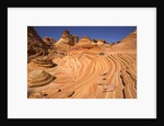 Red Sandstone Buttes and Layers in Desert by Anonymous