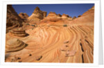 Red Sandstone Buttes and Layers in Desert by Anonymous