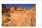 Red Sandstone Buttes and Layers in Desert by Anonymous