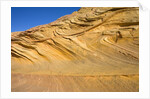 Folds and Layers of Sandstone Wall by Anonymous