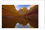 Rainwater Pool Among Sandstone Buttes by Anonymous