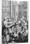 Illustration of Jean-Antoine Nollet Conducting a Test by Anonymous