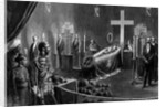 Illustration of Napoleon III Lying in State by Anonymous