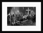 Illustration of Napoleon III Lying in State by Anonymous