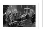 Illustration of Napoleon III Lying in State by Anonymous