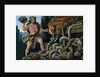 Illustration of Hercules and the Lernean Hydra by Corbis