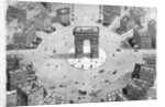 Illustration of the Place de l'Etoile by Anonymous