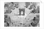 Illustration of the Place de l'Etoile by Anonymous