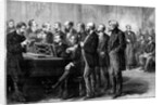 Illustration of Judges During a Musical Competition by Anonymous