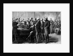 Illustration of Judges During a Musical Competition by Anonymous