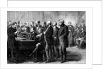 Illustration of Judges During a Musical Competition by Anonymous