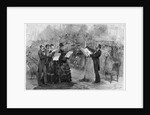 Illustration of Giuseppe Verdi Conducting a Performance of His Requiem Mass by Anonymous