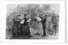 Illustration of Giuseppe Verdi Conducting a Performance of His Requiem Mass by Anonymous