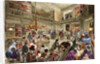 Illustration of a Bookstore in Paris by Anonymous