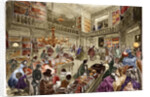 Illustration of a Bookstore in Paris by Anonymous